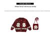 2025 Embroidered Puppy Knit Cardigan for Girls - Trendy Spring/Autumn Sweater