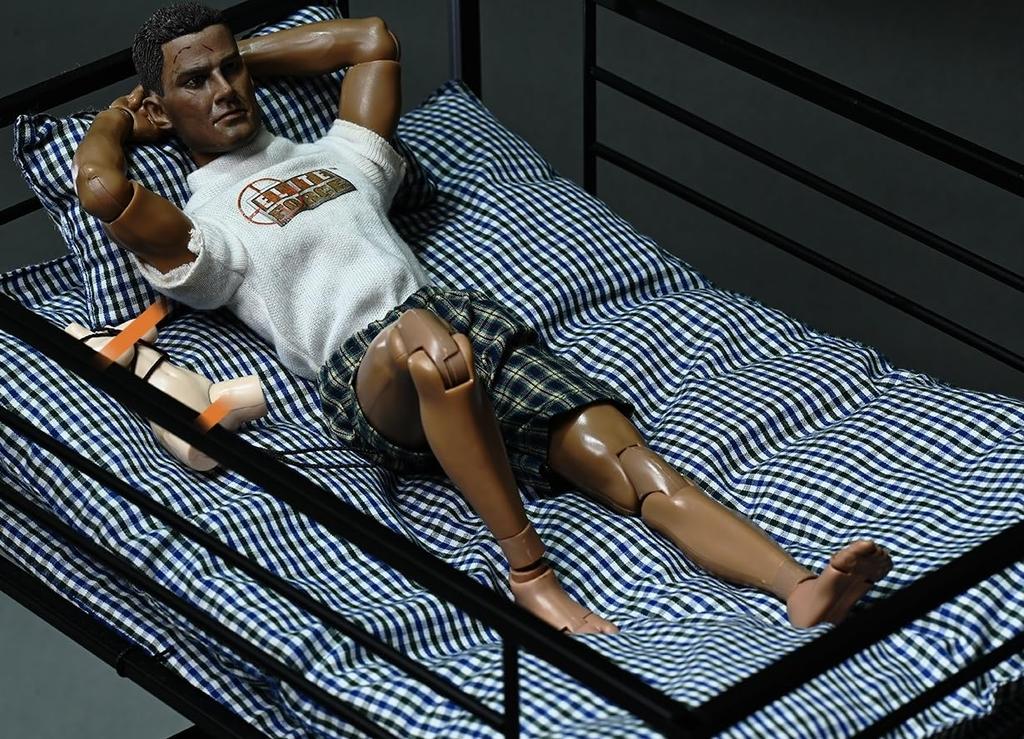 HiPlay MMMTOYS Dormitory Bed Set Movable Action Figure Scene Tools Made of PVC Cloth Alloy 1/6 & &