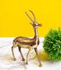 Ren Mässing Hjort Prydnadsföremål Dekorativ Statyett För Vastu Heminredning, Guldstaty