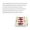 Axle Housing Kit Low Center of Mass Distribution RC Car Parts with Brass