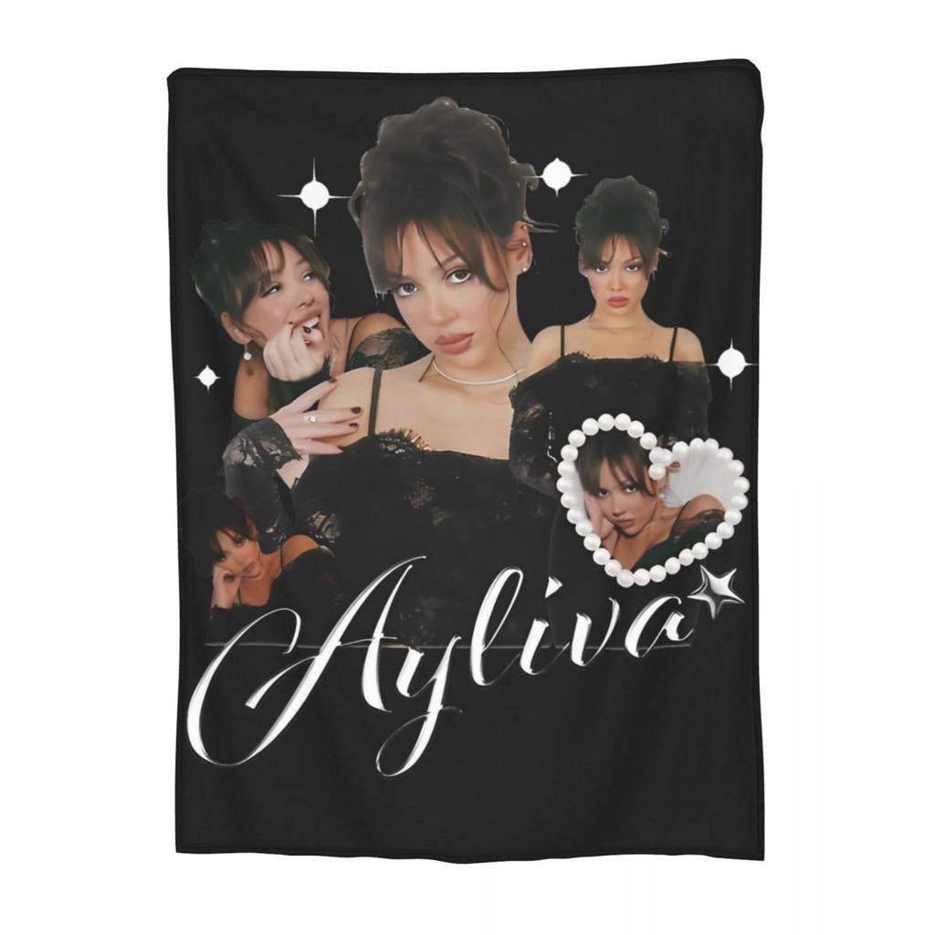 Ayliva Singer and Musician Gift Blanket For Men Women Album Cover Super Soft Cozy Throw Blankets for Couch Multi-size
