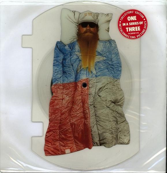 

7inch Record ZZ TOP - Sleeping Bag W2001DP Warner Bros. Re 1985 UK Rock Used