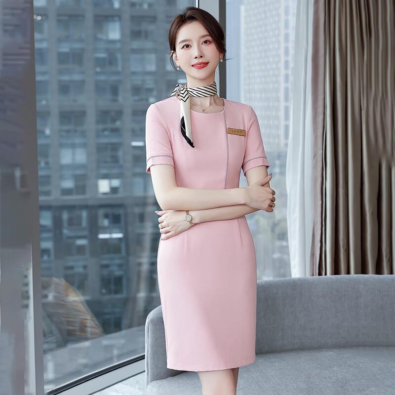 Women's Short Sleeve Professional Work Dress