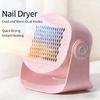 Advanced Nail Dryer System With Quiet Fan And Changeable Airflow For Salon Quality Results