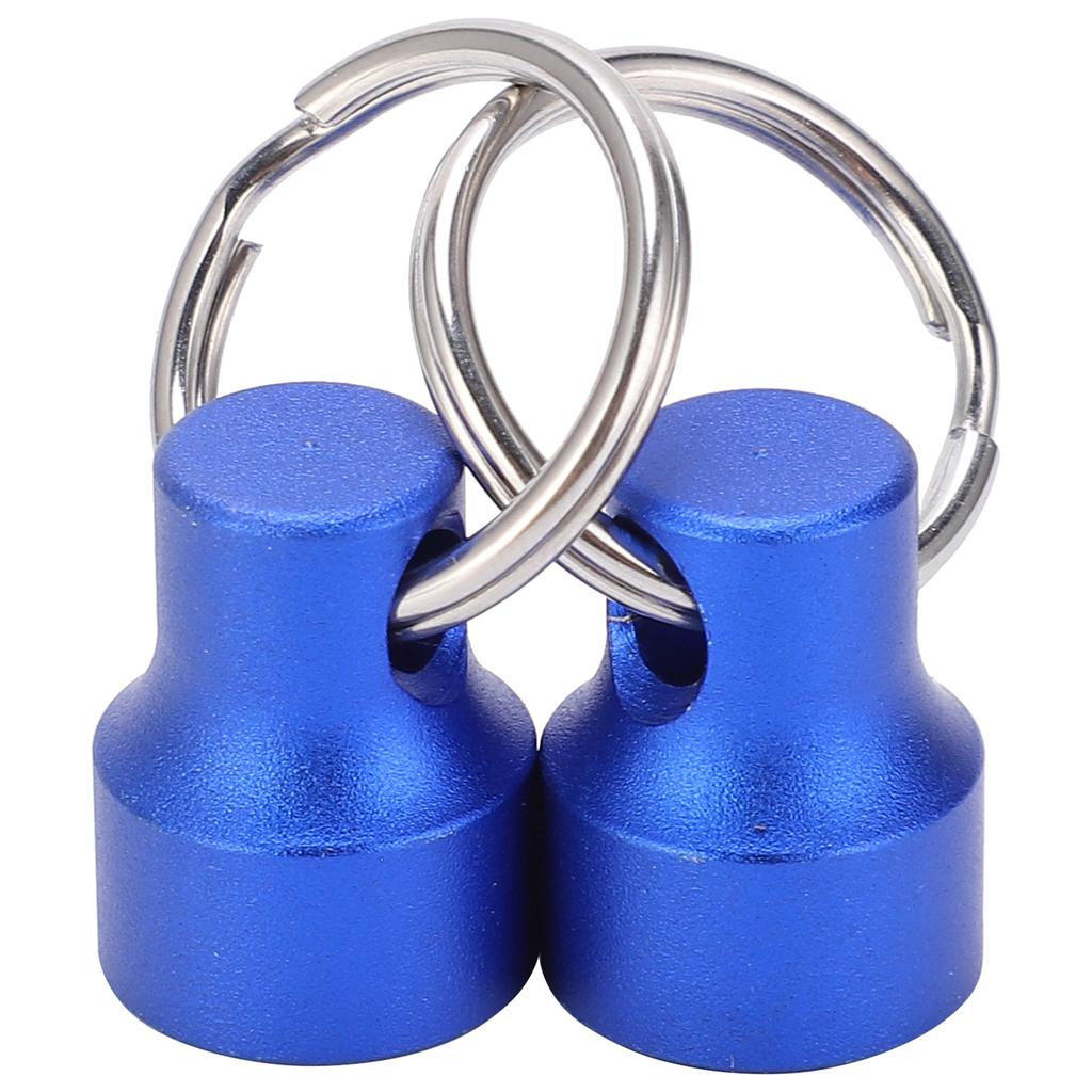 Fly Fishing Magnetic Net Release with Carabiner Clip Aluminium Landing Net Release Holder