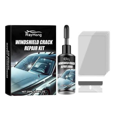 Windschutzscheibenriss-Reparaturflüssigkeit Auto-Windschutzscheiben-Reparaturset Steinschläge Windschutzscheibe