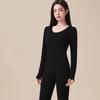Arctic Velvet Women's Thermal Underwear Thickened Plus Velvet Cold-proof Autumn Clothes Long Trousers Suit Autumn and Winter