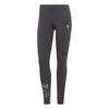 Adidas Originals Sports Lifestyle Series Elastic Moisture-Wicking Mid-Rise Knitted Sports Pants Women Pants Gray DU9986