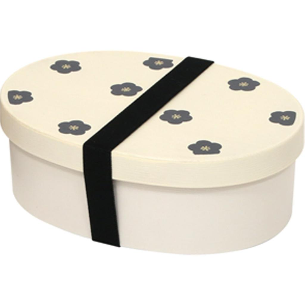 LaboClip Bento Box, Koume, Wappa Style Lunch Box, Black, C24-ZLB-BK