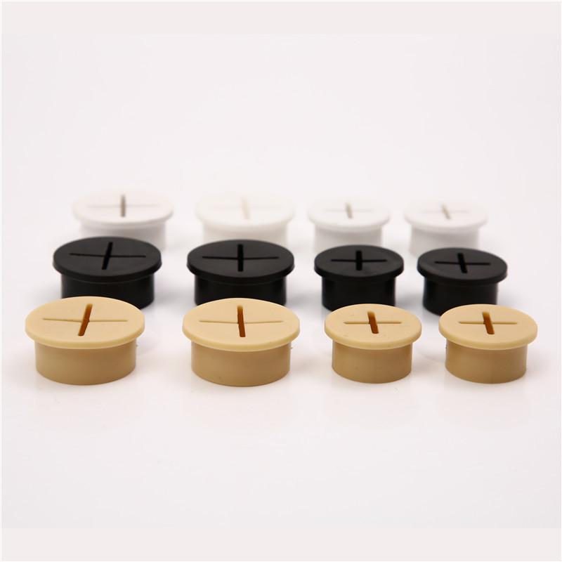 1 buc Capac flexibil din silicon pentru orificiu cablu, Gume de etanșare din cauciuc pentru masă, Capac orificiu pentru mobilier, Inel de etanșare pentru cablu de birou, Organizator de cabluri, Consolă TV