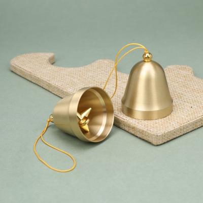 Craft 4cm Metal Wind Chimes Hanging DIY Metal Christmas Bell Jingle Ornament Tree Pendant Home Decor