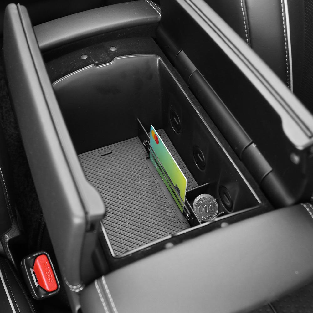 For Genesis G80 2021-2026 LHD Accessories Car Center Console Storage Box Armrest Organizer Tray