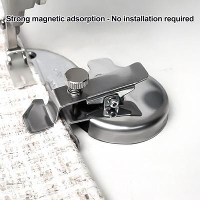 1/2/3 Pezzi Guida Magnetica Circolare Regolabile per Cucitura Morsetto Guida Magnetico Multifunzionale Strumento Accessori Universali per Macchine da Cucire