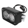 3 Inch LED Headlight Fit for Ridstar Q20 Bike High Beam Headlight Super Bright with 3 Pin IP68 Water Proof Connector