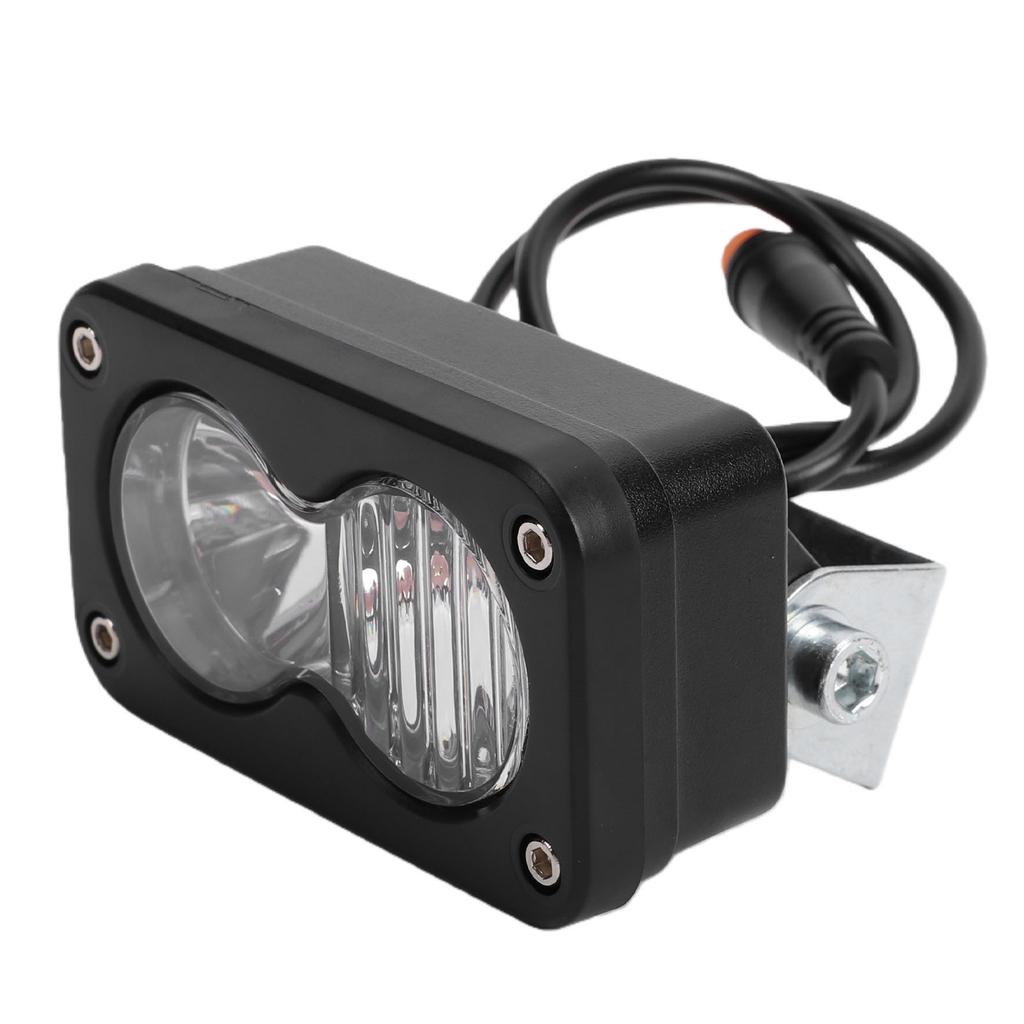 3 Inch LED Headlight Fit for Ridstar Q20 Bike High Beam Headlight Super Bright with 3 Pin IP68 Water Proof Connector