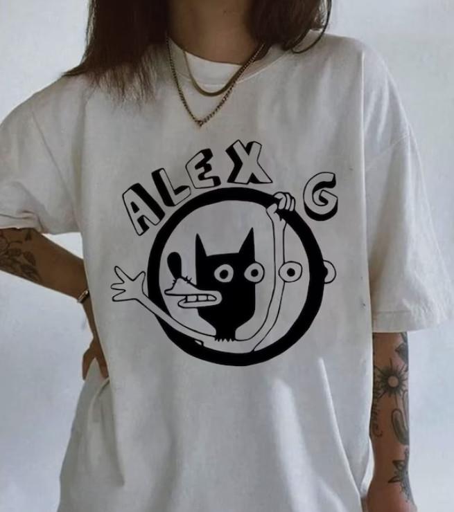 Винтажная футболка Alex G Sandy Album Alex G Винтажный Подарок Фаната Унисекс XXXXL