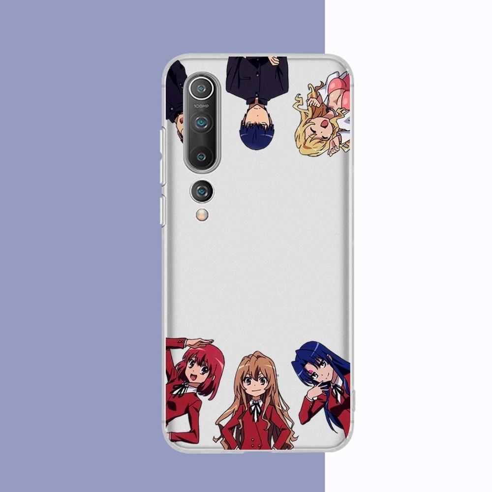 Toradora Taiga Aisaka anime Phone Case For Samsung S 20 21 22 23 for Redmi Note7 8 9 10 for Huawei P20 30 40 Clear Case