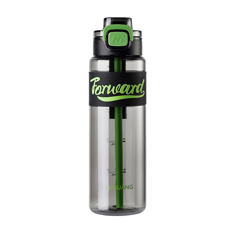 FGA Fuguang Large Capacity Plastic Straw Water Bottle