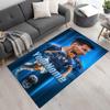 Messi Customizable Name Area Rug Suitable for Bedrooms Kitchen Decorate Room Living Rooms Anti-slip Rug Decorate Offices Spiritual Gift