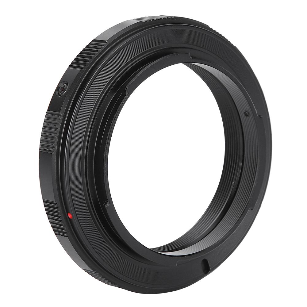 

Адаптерное кольцо для объектива из алюминиевого сплава Fikaz для объектива с креплением T2 для камеры с креплением Nikon F