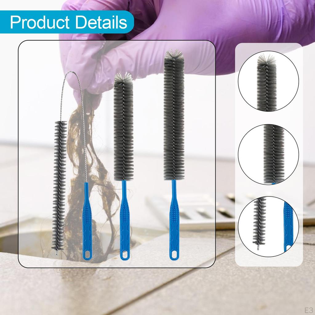 Drain Cleaning Brush Set Gift Multifunction Tool Pipe Cleaner for Water Pump