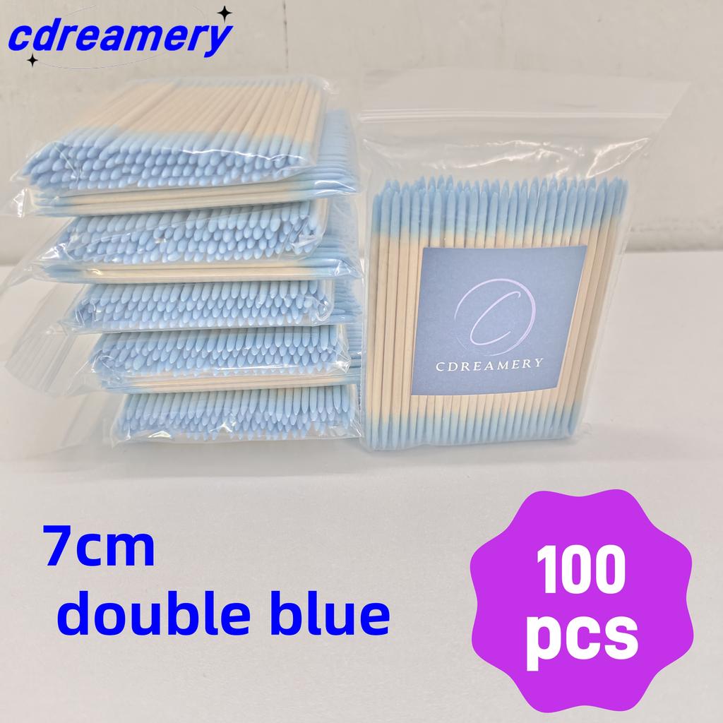 100/2400/5000pcs Double Side Wood Cotton Swab Eyelash Sticks Cleaning Swabs Nails Ear Toothpicks Tattoo clean,Tattoo Accessories