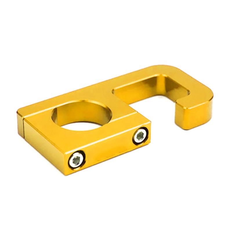 Motocyklový hák na řídítka Multifunkční hák 69 Typ Hák na helmu 22MM Úložný prostor Hliníková slitina Modifikovaný hák na řídítka