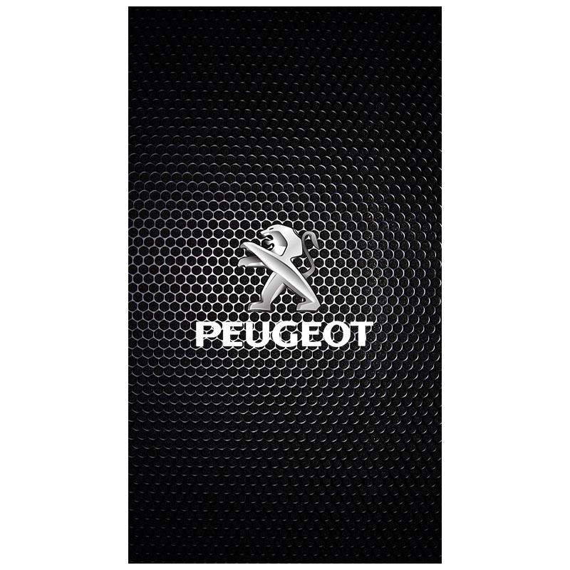 Pcs Car Logo Center Pillar Protective Film Anti-scratch Sticker Decal For Peugeot 206 208 306 307 308 407 408 508 2008 3008 407 508 2008 5008 307 308