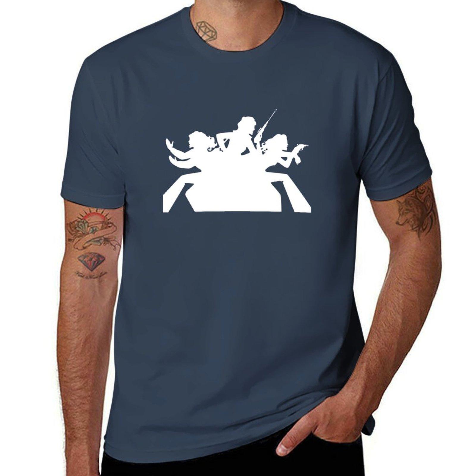 ANGELS WHITE Tshirt funnys graphics kawaii clothes men t shirt S