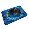 3D Visual Deception Doormat Optical Illusion Non-Slip Floor Mat Absorbent Endless Abyss Machine Washable Rug for Bathroom Bedroom Camping Yoga