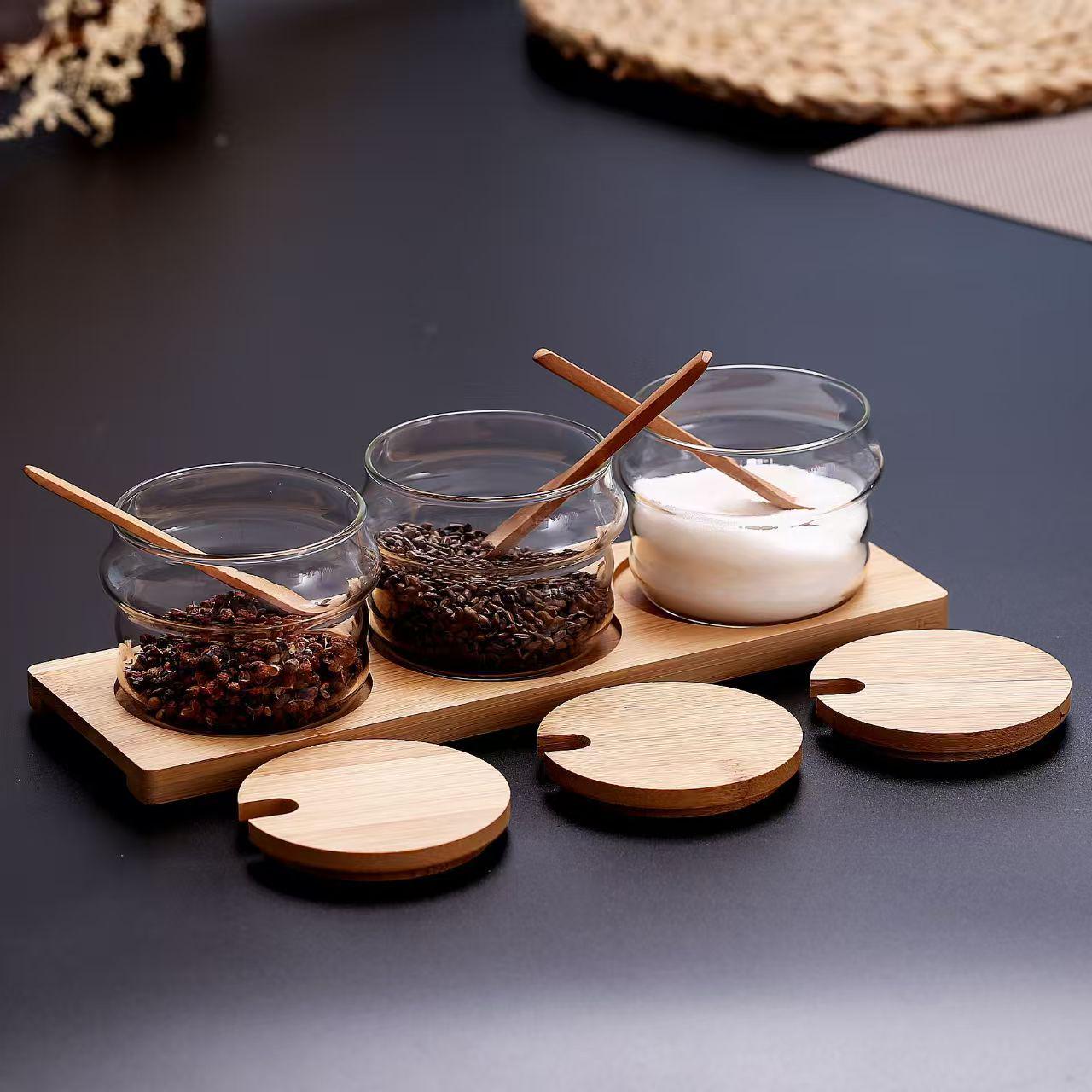 Moisture-Proof Borosilicate Glass Spice Jar