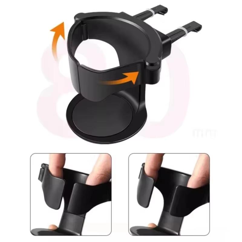 Car Cup Holder for Air Vent - Universal Auto Drink Rack Stand for Water Bottles Ashtray Cup Holders 5