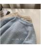 2025 Winter Women’s Chic Korean-Style Round Neck Knitted Pullover Sweater