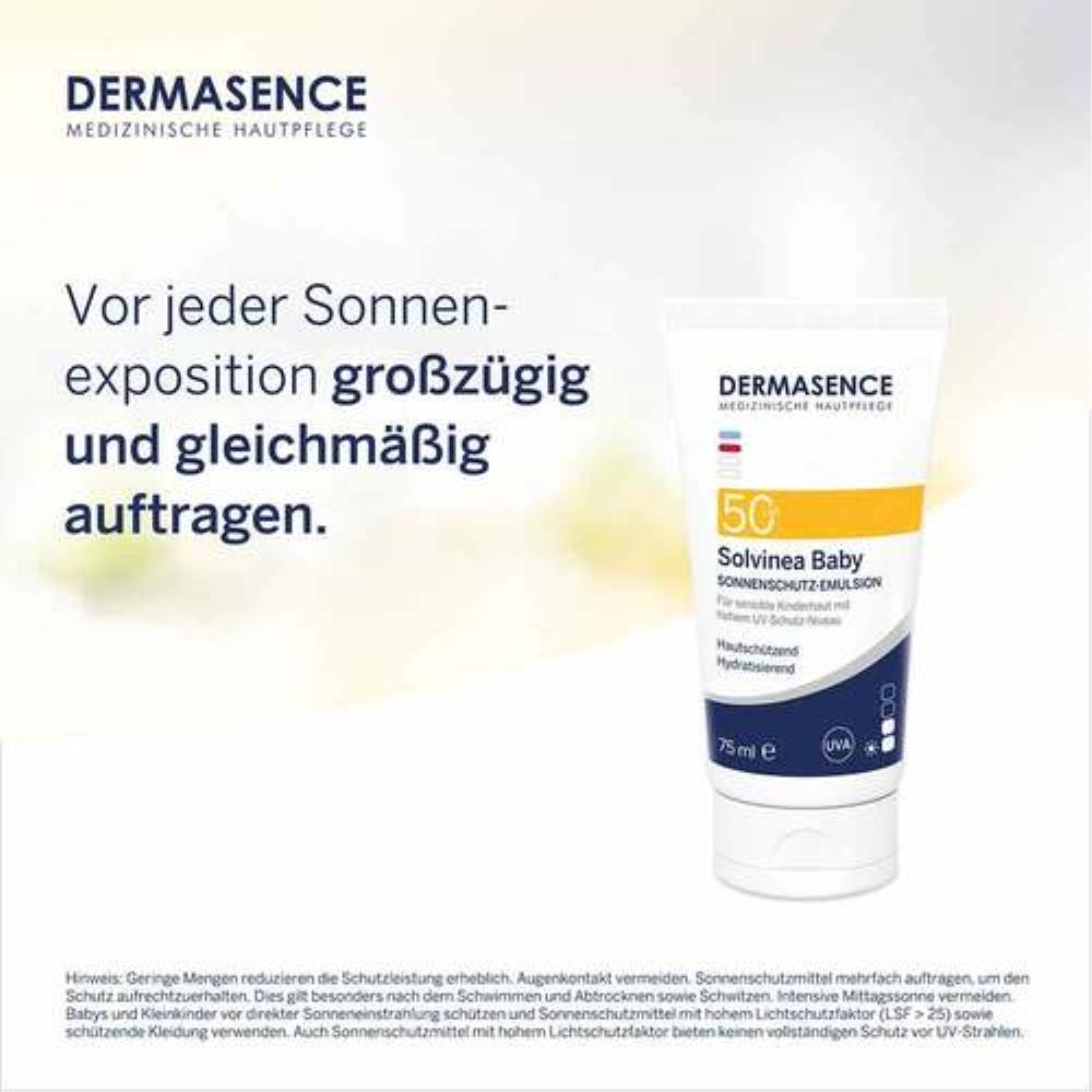 Dermasence Solvinia LSF 50 Babycreme 75ml