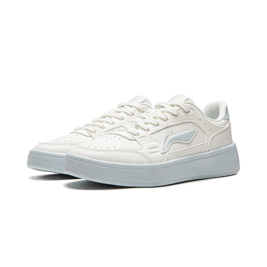 Li Ning Sycee V4 Low top Skateboard Shoes Women's White Blue AGCW082-3