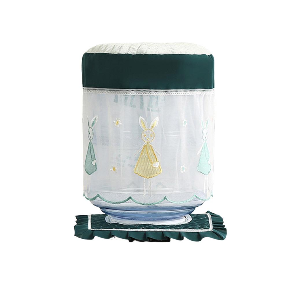 Прочная тканевая кружевная сетчатая крышка для диспенсера воды с верхним отверстием, многоразовая крышка для бочки, пылезащитный чехол для барабана