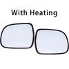 For LEXUS RX300 RX330 RX350 RX400H 2003-2008/HILUX VIGO 2005-2015 Car Accessories Side Rearview Lenses Mirror Reflective Glass