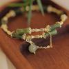[Green Plum Wine] New Chinese Style Bamboo Knot Bracelet for Women, Ins Niche Design Bracelet