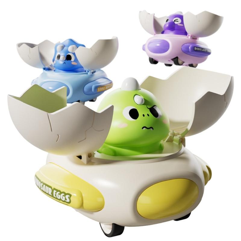 Toddler Toy Car Dinosaur Shape Friction Toy Transforming Car for Vehicle Exciting Cartoon Dinosaur Model for Toddlers
