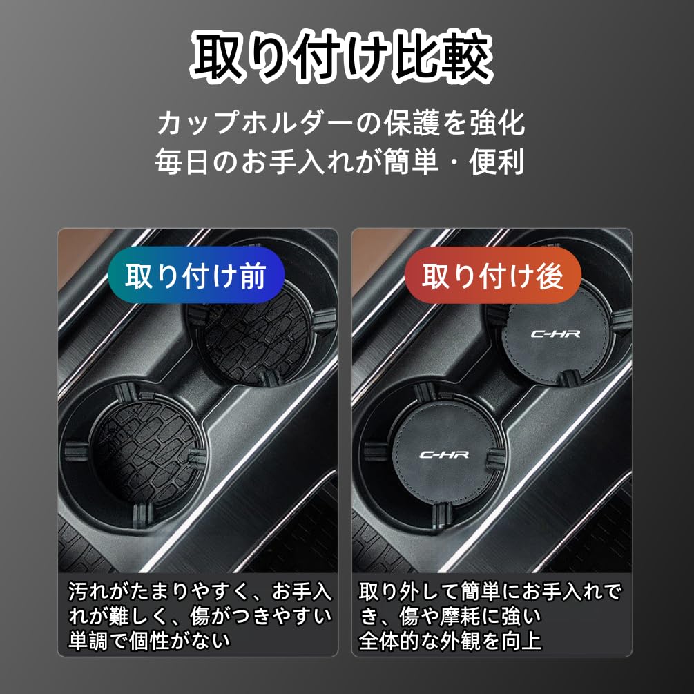 C-HR Applicable Car Drink Holder Coaster Insulation C-HR 10 Series