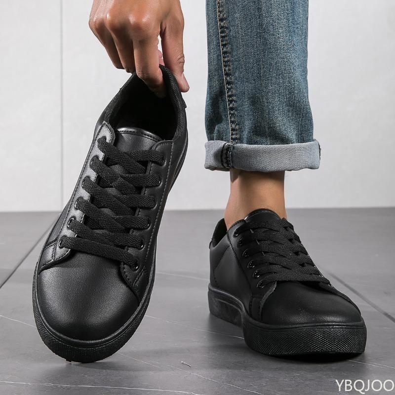 Men's soft soled fashionable business sports shoes spring autumn casual fashion versatile simple comfortable white shoes