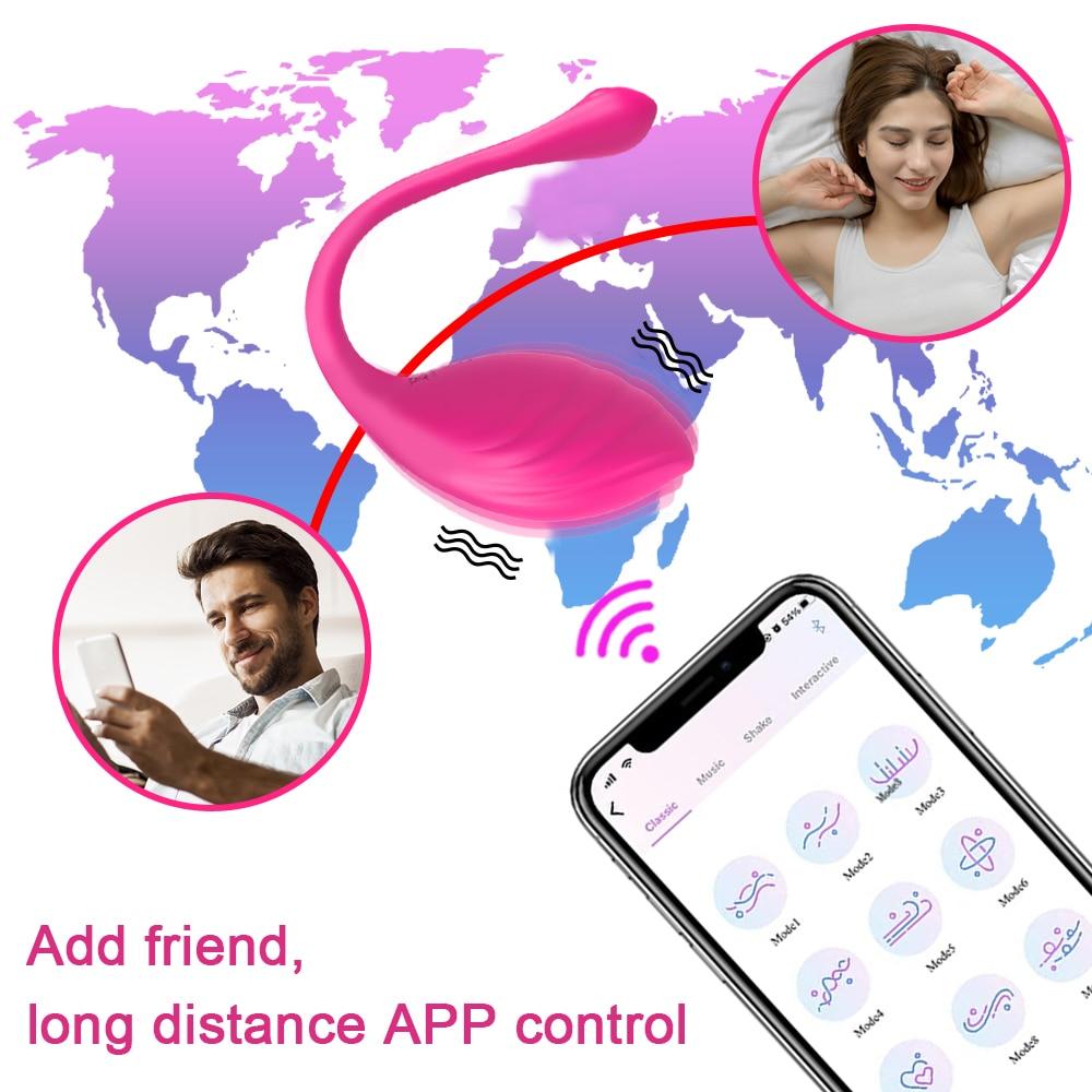 Wireless Remote Control Vibrating Egg G Spot Massager Vibrator Female Masturbation Sex Toys for Women