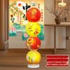 Ancient Style Foldable Lantern for Mid-Autumn Festival and National Day Display