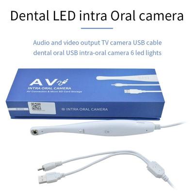 Zahnärztliche USB Intraorale Kamera HD 4 Megapixel Endoskopkamera Mit Speicherkarte 6 LED Licht Linse Zahnärztliche Intraorale Kamera