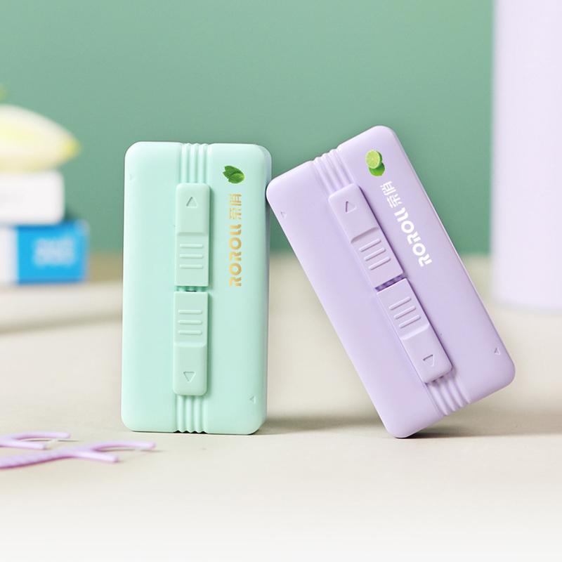 10Pcs/Box Automatic Dental Floss Container Easy Push Bilateral Outlet Floss Toothpick Set Magnetic Design Tooth Care