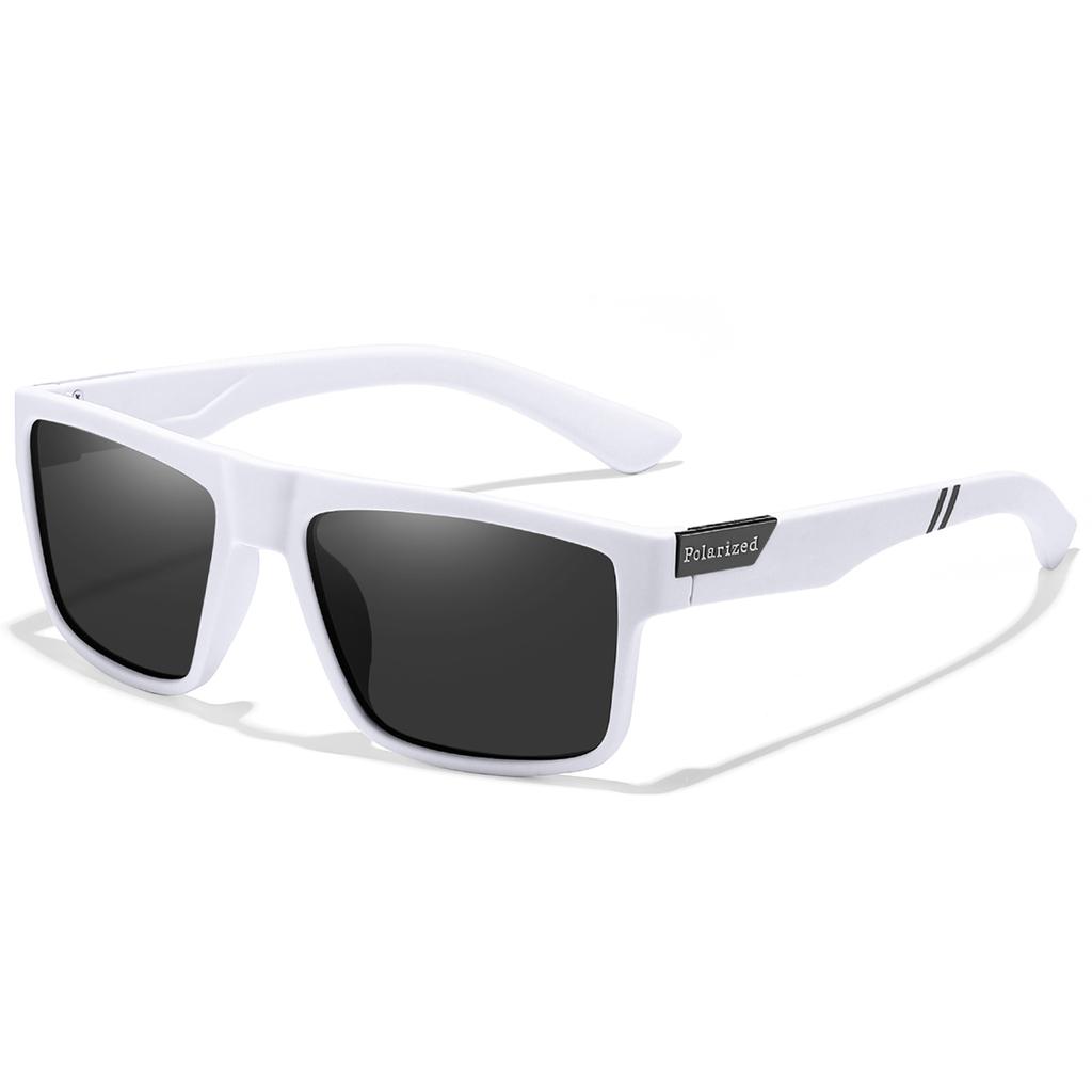 Polarized Sunglasses for Men and Women Classic Square Frame Glasses for Driving Fishing and Golf Unisex