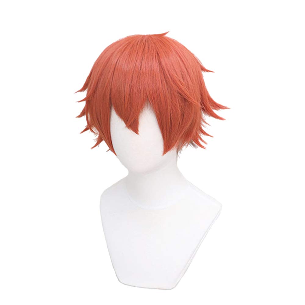 

cosplay in red perfect for short and Includes 3 bonus a dedicated and a memo Heat-resistant wig, Second Castle, lead, hair, parties, disguises. оранжевый