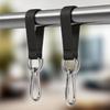 1/2pcs Durable Hammock Hanging Straps with Steel Hooks Outdoor Camping Hiking Accessories Swing Belt Heavy Duty