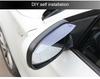 2Pcs/Set Car Rearview Mirror Rain-proof Glass, Reverse Mirror, Mirror, Reverse Mirror, Rain Shield, General-purpose Rain Eyebrow