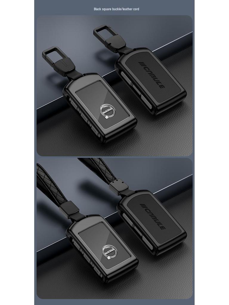 High-End Schlüsselhülle für Volvo S90, S60, XC90, V60, V90, XC60 - Herren Autozubehör